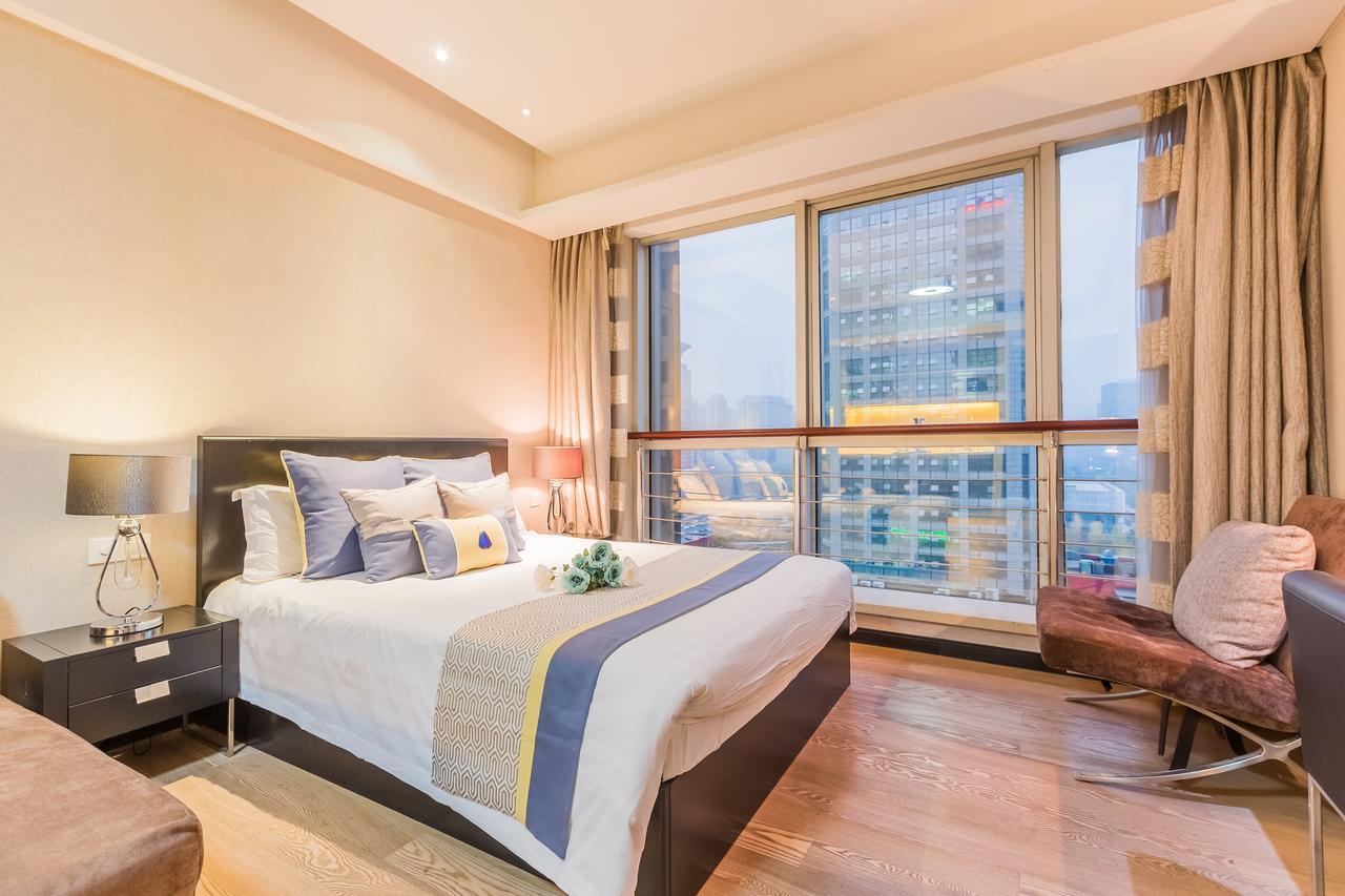 Binjiang Starlight Public Pavilion Hotel Apartment Hangzhou Eksteriør billede