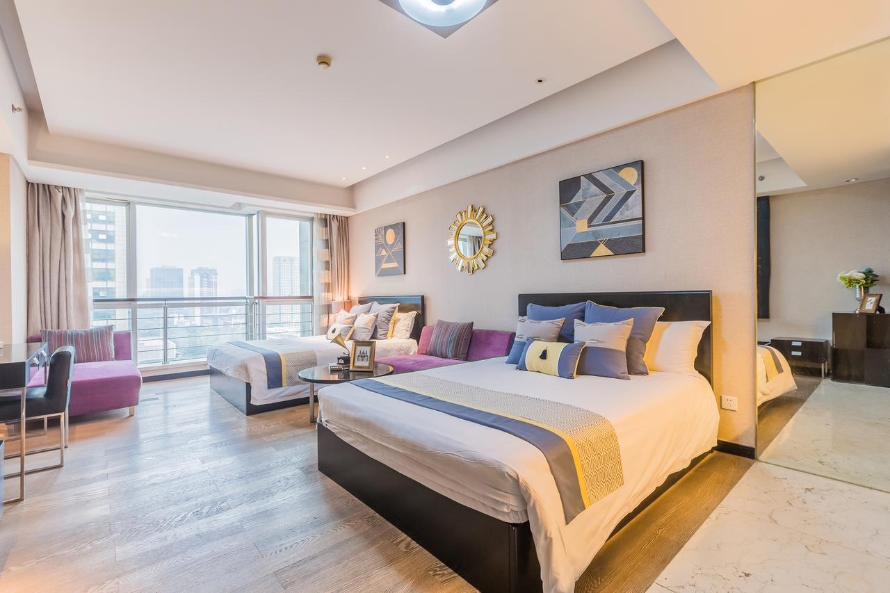 Binjiang Starlight Public Pavilion Hotel Apartment Hangzhou Eksteriør billede