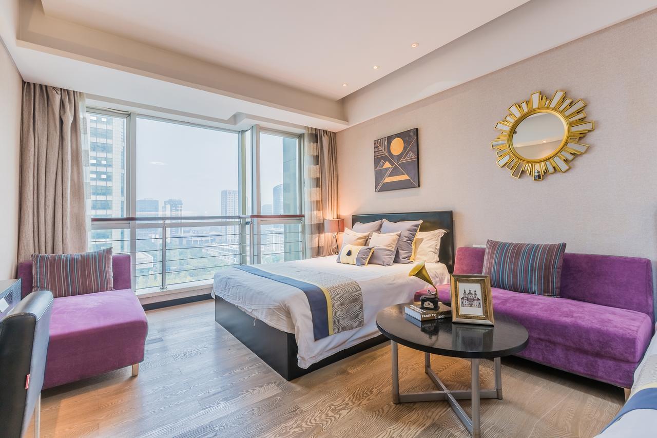 Binjiang Starlight Public Pavilion Hotel Apartment Hangzhou Eksteriør billede