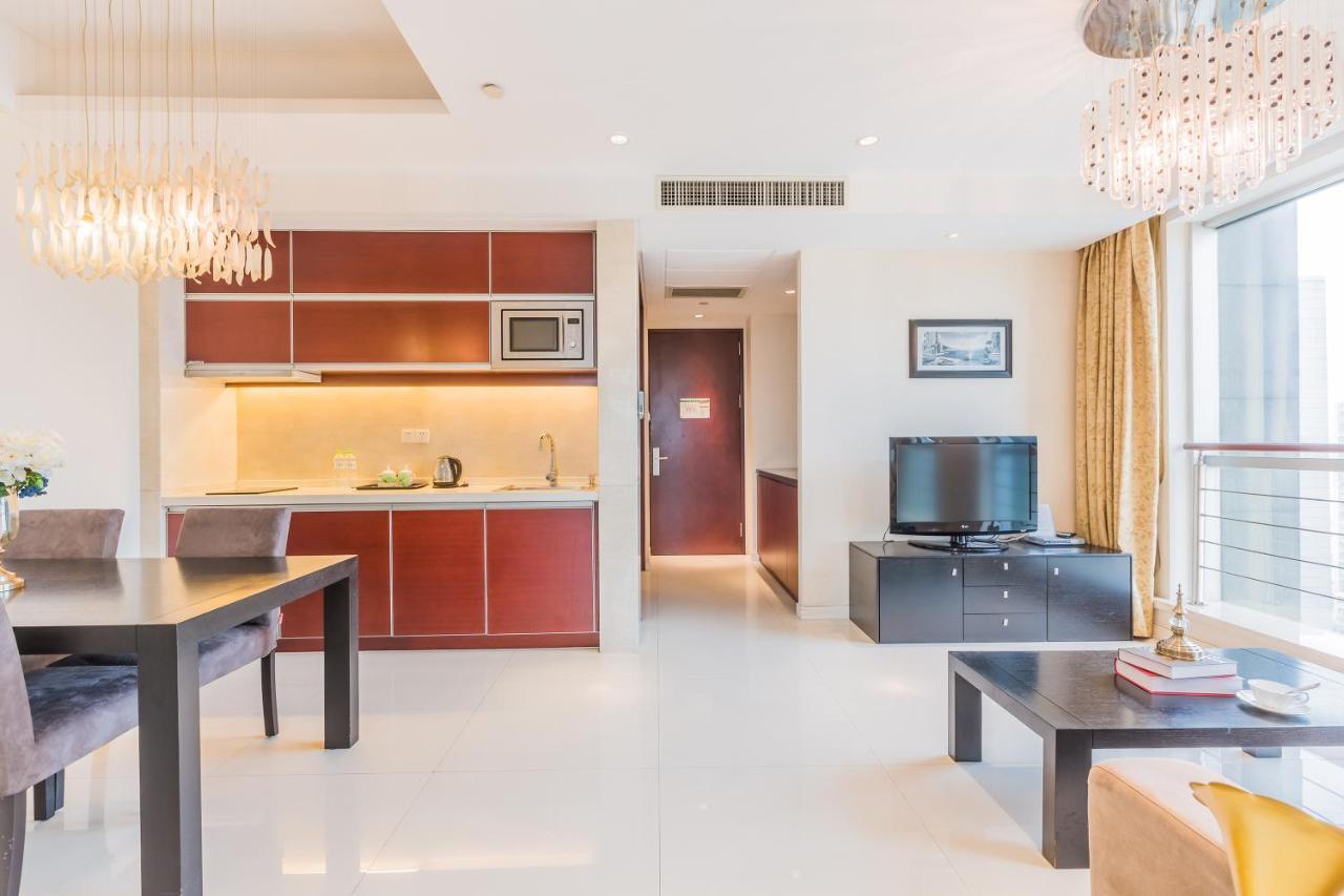 Binjiang Starlight Public Pavilion Hotel Apartment Hangzhou Eksteriør billede